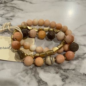 💛Genuine stone bracelets of 3 in a set